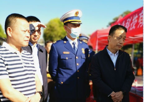 重庆段良城市交通管理有限公司参加河源市 2021 年新《安全生产法》 宣传周