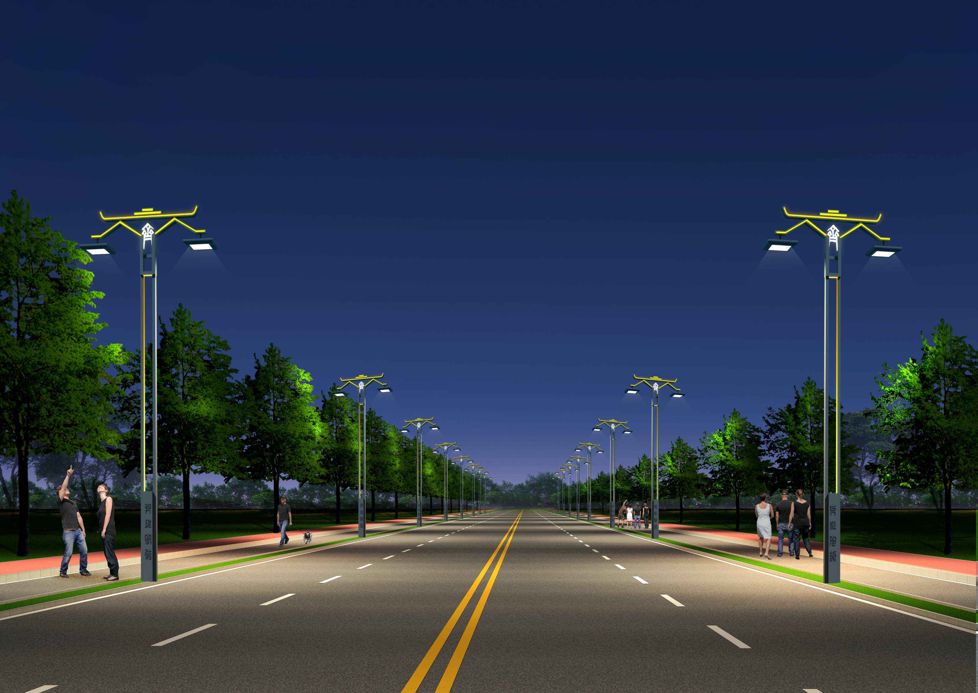 重庆段良城市交通管理有限公司智慧安全用电-路灯方案